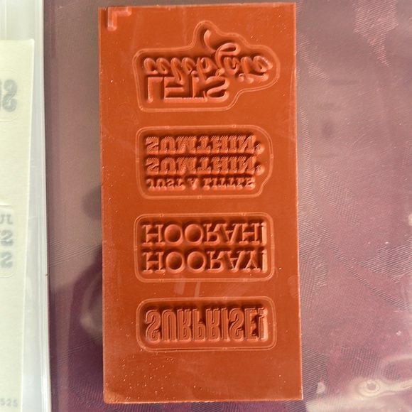 🚨LAST CHANCE🚨 Stampin’ Up! RETIRED Sumthin’ Sumthin’ Stamp Set NIB NEVER USED - Picture 2 of 3